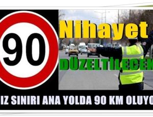 Nurdağı – Gaziantep Karayolu’nda Hız Limiti Güncellendi