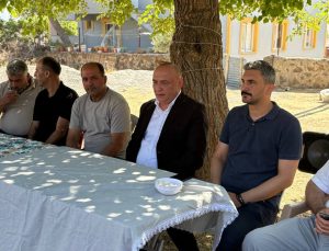 M.Vekili Melih Meriç ve İlçe Başkanımız Yıldırımtürk’ten Taziye Ziyareti
