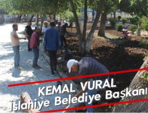 İslahiye Göz Parkı Yenileniyor