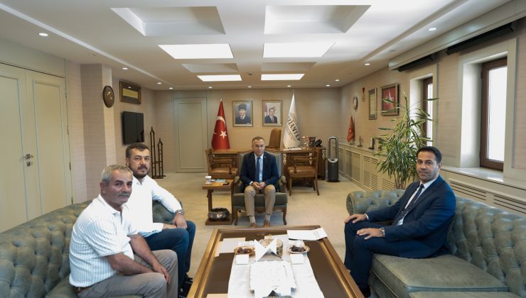 İslahiye Esnaflarından Vali Kemal Çeber’e Ziyaret