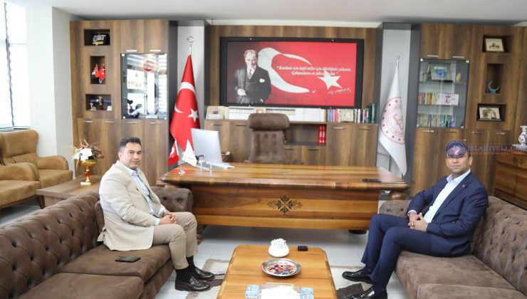 İslahiye Ticaret Odası Başkanı Selahattin Türkmen’den İl Millî Eğitim Müdürü’ne Ziyaret