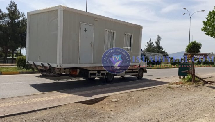 İslahiye’de Konteyner Satışı ve Asılsız İddialar Krize Yol Açtı