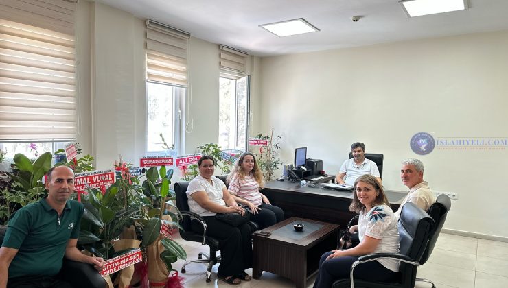 İlçe Sağlık Müdürü Dr. Osman Gelebek’e Hayırlı Olsun Ziyareti