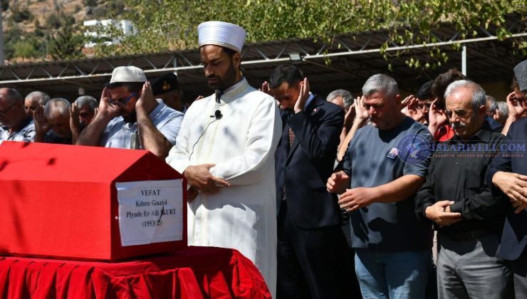 Kıbrıs Gazimiz Ali Kurt Son Yolculuğuna Uğurlandı