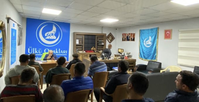 Ülkü Ocakları İslahiye İlçe Başkanlığından Anlamlı 29 Ekim Semineri
