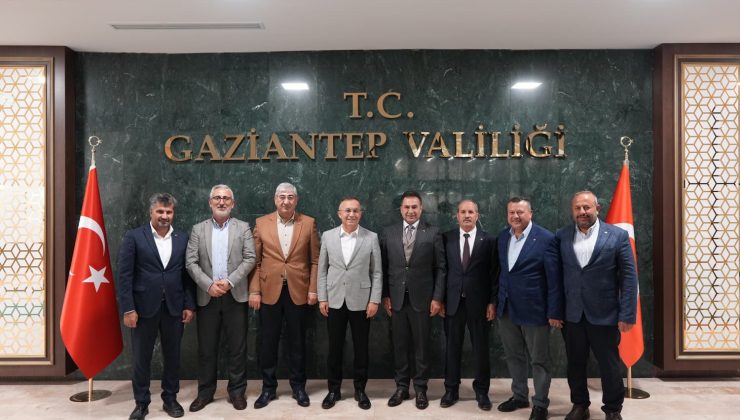 İslahiye Ticaret Odası’ndan Gaziantep Valisi Kemal Çeber’e Ziyaret