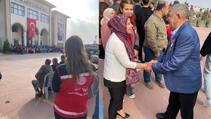 İslahiye Sosyal Hizmet Merkezi’nden 13 Kasım Kurtuluş Günü’ne Anlamlı Katılım