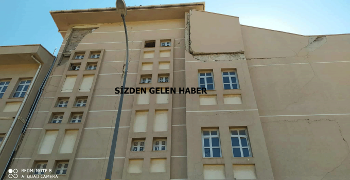 Fevzipaşa Göltepe 3. Etap TOKİ’de Okul Tehlike Saçıyor