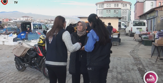 İslahiye’de Kadına Yönelik Şiddete Karşı Farkındalık Etkinliği