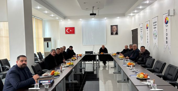 İslahiye Ticaret Odası’nda 2026 Yılının İlk Olağan Yönetim Kurulu ve Meclis Toplantıları Yapıldı