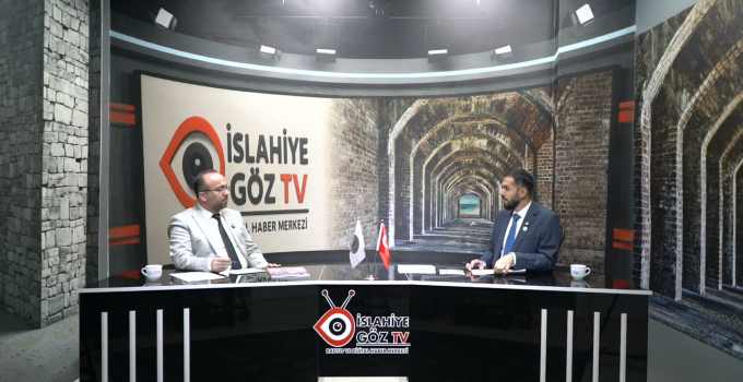 İSLAHİYE İLÇE MÜFTÜSÜ SN. DR. MUSTAFA DEMİR İSLAHİYE GÖZ TV’DE RAMAZAN ÖZEL PROGRAMININ KONUĞU OLDU