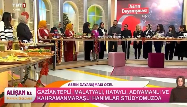 Kadın Kooperatifleri Depremin Ardından Umudu Üreten Kadınlar TRT Ekranlarında….