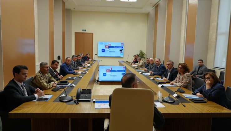 Gaziantep Valisi Kemal Çeber Başkanlığında 112 Acil Çağrı Hizmetleri Toplantısı