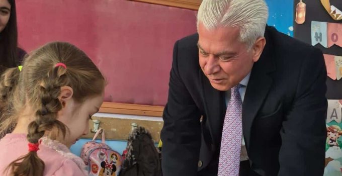 İslahiye’de Okul Ziyaretinde Anlamlı An