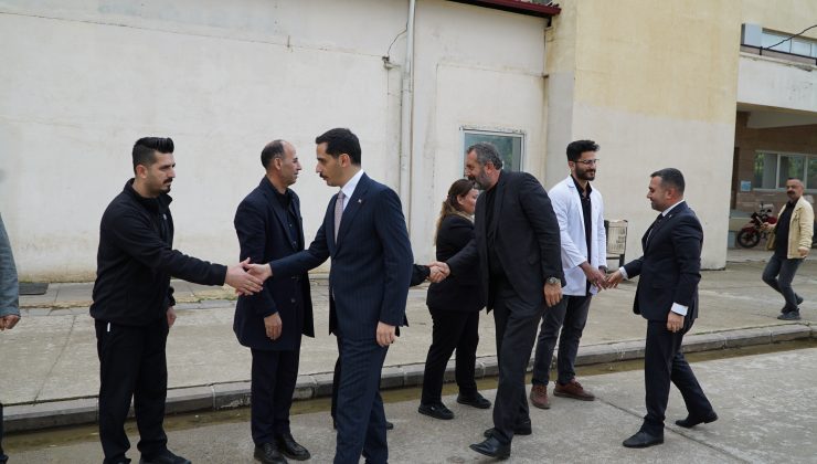Kaymakam Mehmet Soylu’dan İslahiye Devlet Hastanesi’ne Bayram Ziyareti