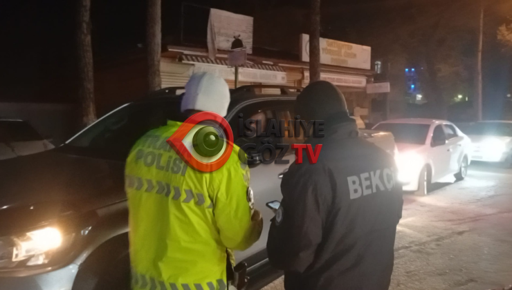 İslahiye İlçe Emniyet Müdürlüğü Sahada Denetimler 7/24 Sürüyor