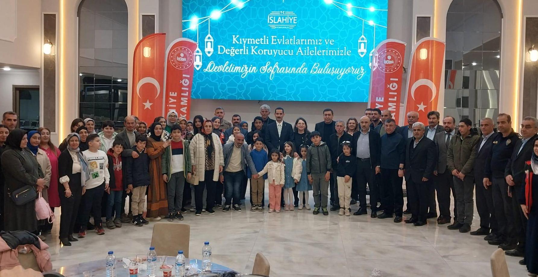 İslahiye’de Yetim Çocuklar ve Koruyucu Aileler İçin İftar Programı