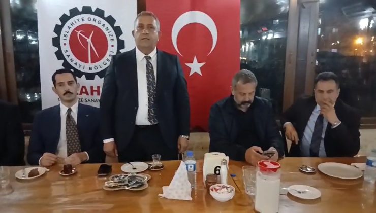 İslahiye OSB Başkan Vekili Haydar Yalçınkaya’dan Yeni Proje Müjdesi