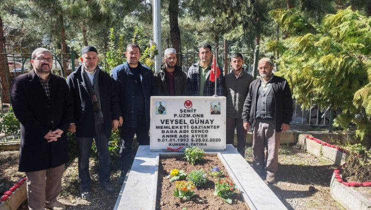 İslahiye’de Şehit Veysel Günay Kabri Başında Anıldı