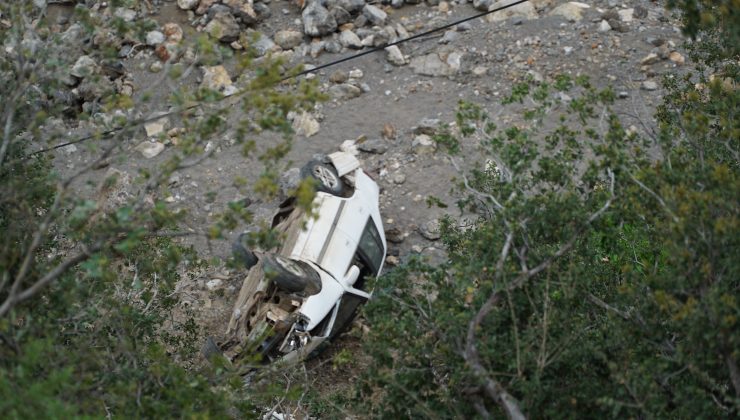 İslahiye’de Kaza: Araç Dereye Uçtu