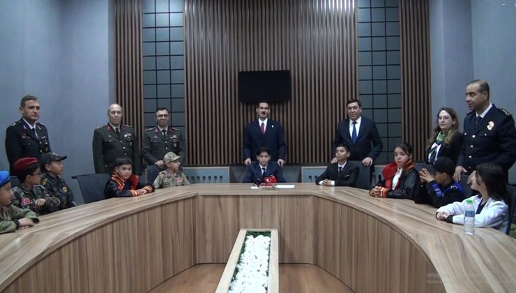 23 Nisan’da Temsili Kaymakam ve Kurum Amirlerinden Basın Toplantısı