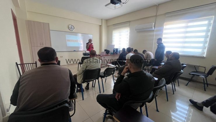 İslahiye’de Denetimli Serbestlik Bireylerine “Evlilik Öncesi Eğitim” Verildi