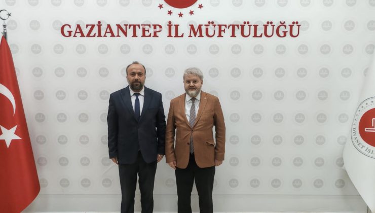 İslahiye İlçe Müftüsü Demir’den İl Müftüsü Soykök’e Ziyaret