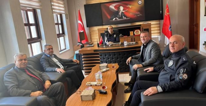 İslahiye’de Polis Haftası Nedeniyle Emniyet Müdürlüğüne Anlamlı Ziyaret