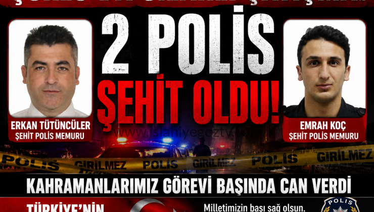 Çorlu’da Silahlı Saldırı İki Polis Memuru Şehit Oldu