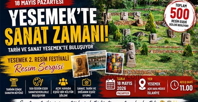Tarihin Kalbinde Sanat Şöleni: Yesemek 2. Resim Festivali Başlıyor
