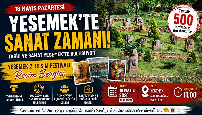 Tarihin Kalbinde Sanat Şöleni: Yesemek 2. Resim Festivali Başlıyor
