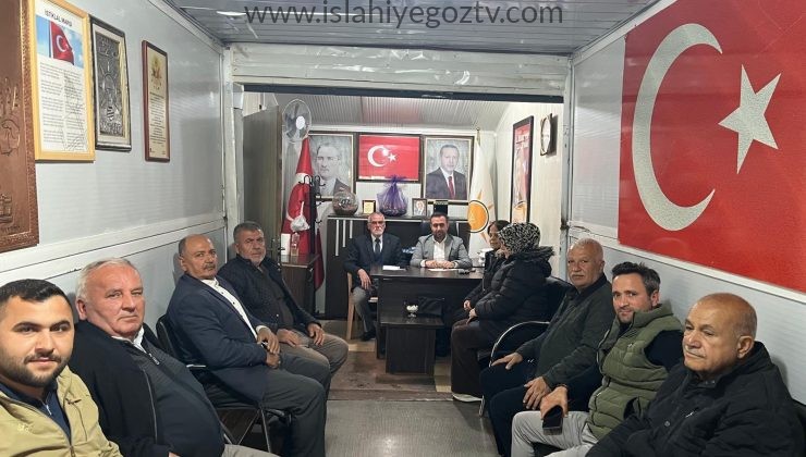 AK Parti İslahiye Teşkilatı Haftalık Toplantısını Gerçekleştirdi