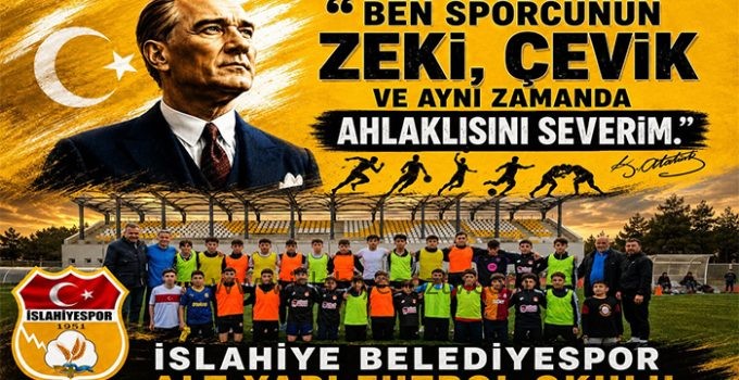 İslahiye Belediye Spor Futbol Okulu’na Yoğun İlgi