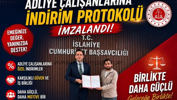 Adliye Çalışanlarına Yönelik İndirim Protokolü İmzalandı