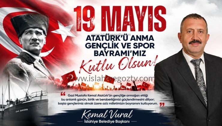 19 Mayıs Atatürk’ü Anma Gençlik ve Spor Bayramı’mız kutlu olsun