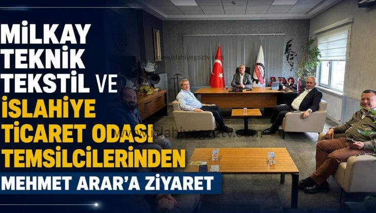 Mehmet Arar’a Anlamlı Tebrik Ziyareti