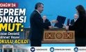 Nurdağı’nda Deprem Sonrası Umut Kazakistan Destekli Hoca Ahmet Yesevi İlkokulu Açıldı