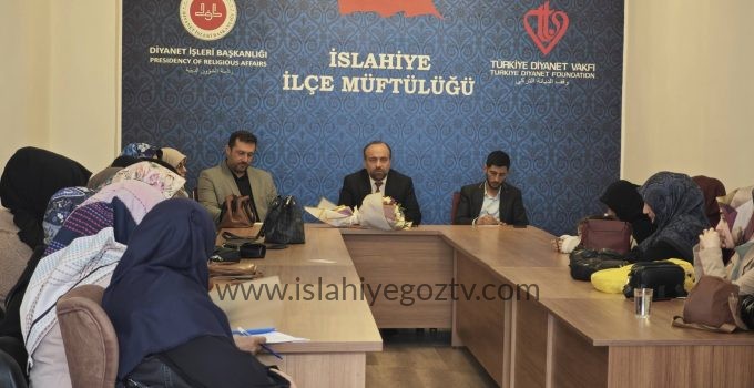 İslahiye İlçe Müftülüğü’nde Mayıs Ayı Mutat Personel Toplantısı Yapıldı