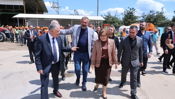 Fatma Şahin’den İslahiye Belediyesi’ne Ziyaret