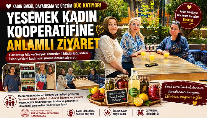 Kadın Kooperatifine Anlamlı Ziyaret