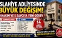 İslahiye Adliyesinde Büyük Değişim! 9 Hakim ve 5 Savcıya Yeni Görev