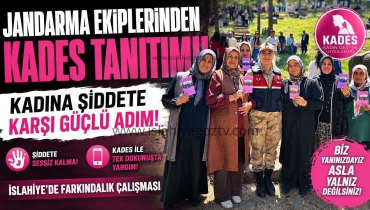 Jandarma KADES Uygulamasını Vatandaşlara Anlattı
