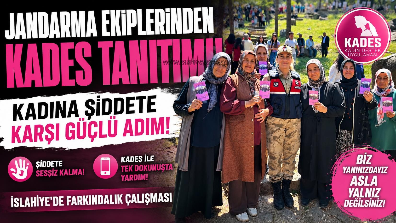 Jandarma KADES Uygulamasını Vatandaşlara Anlattı