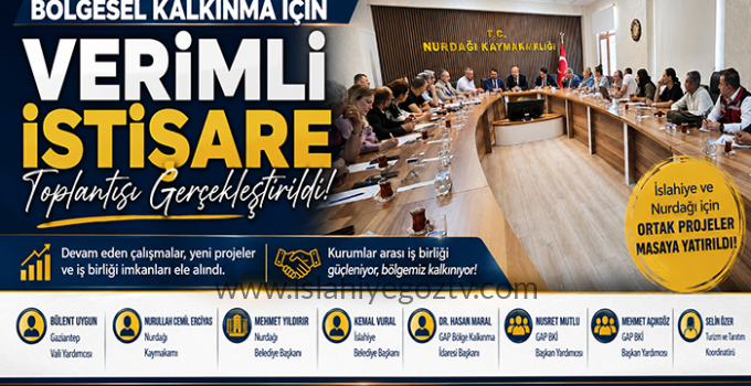Bölgesel Kalkınma İçin Verimli İstişare Toplantısı Düzenlendi