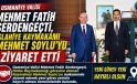Osmaniye Valisi Mehmet Fatih Serdengeçti İslahiye Kaymakamı Mehmet Soylu’yu Ziyaret Etti