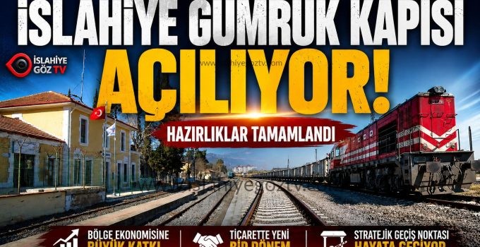 Bakan Bolat’tan İslahiye Gümrük Kapısı Müjdesi Hazırlıklar Tamam