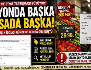 Reyonda Başka, Kasada Başka Fiyat İddiası Vatandaşın Tepkisine Neden Oldu!