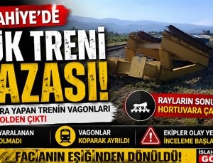 İslahiye’de Yük Treni Kazası: Kontrolden Çıkan Vagon Hortuvara Çarptı