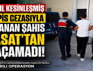 14 Yıl 6 Ay Hapis Cezasıyla Aranan Şahıs JASAT Operasyonuyla Yakalandı