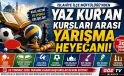 İslahiye Müftülüğü’nden Yaz Kur’an Kursları Arası Yarışma ve Turnuva Heyecanı